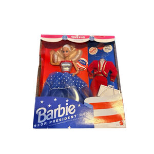 Barbie For President 1991 Gift Set NIB